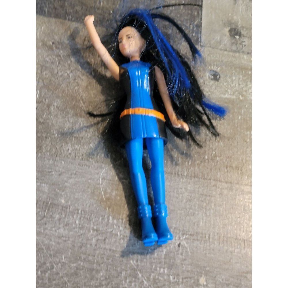 Mattel 2019 McDonalds Blue dress girl doll toy figure